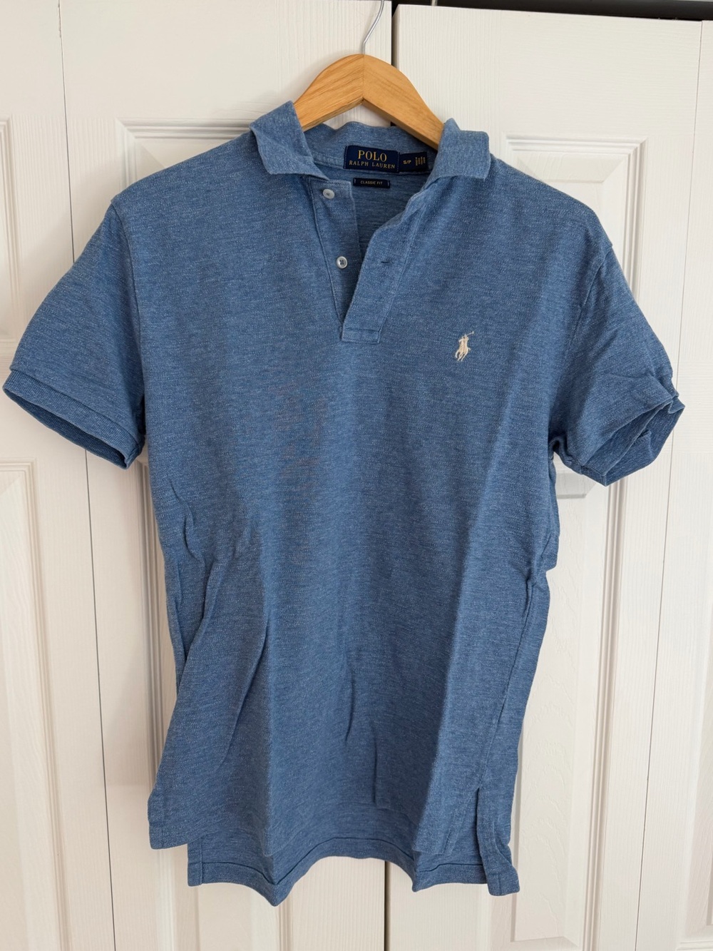 Polo Ralph Lauren Men’s Blue Classic Fit Polo Shirt Size Small